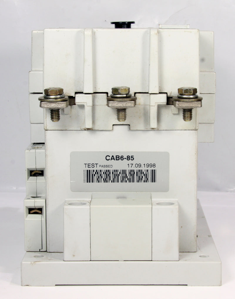 Allen Bradley Contactor Cab6-85 + Cab6-P 160A 45Kw 75Hp Coil: 110V 50Hz 127V 60Hz