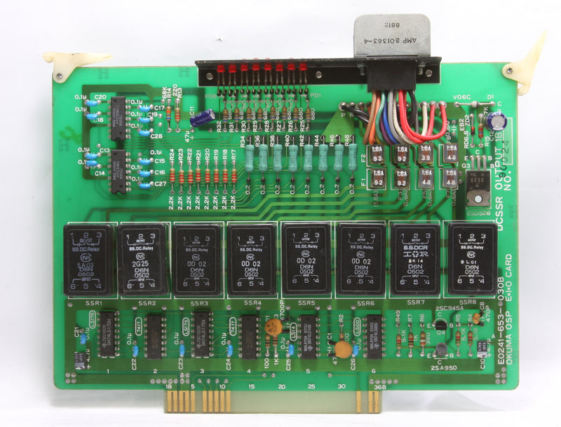 Okuma Circuit Board E0241-653-030B DCSSR OUTPUT 1B OSP E.I.O CARD