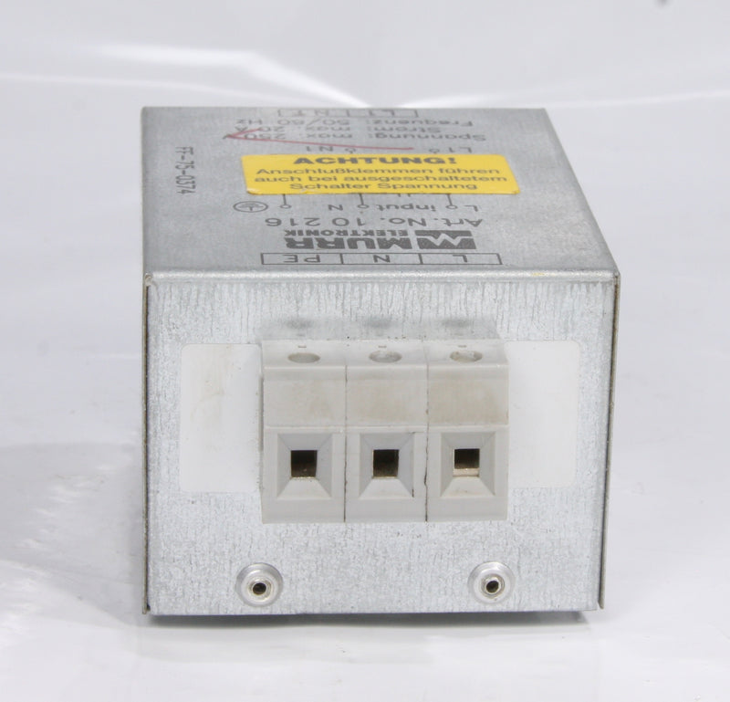 Murr Elektronik Line Filter FF-75-0374 250V 20A