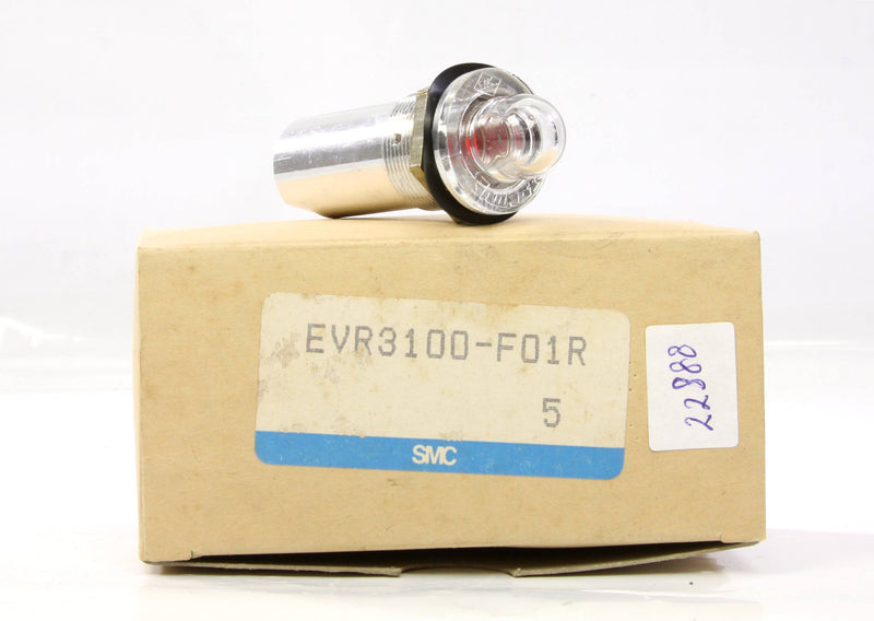*5Pcs* Of *New* Smc Red Valve Indicator EVR3100-FO1R EVR3100-F01R