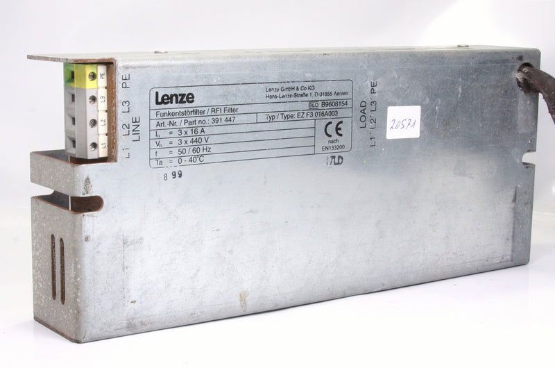 Lenze Rfi Filter EZ F3 016A003