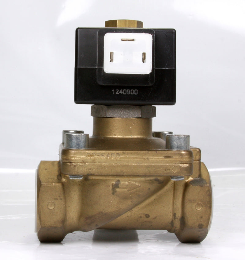 Buschjost Brass Solenoid Valve 8235400.9301 COil: 230V 1''