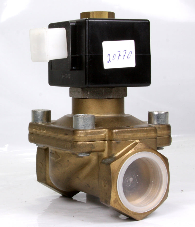 Buschjost Brass Solenoid Valve 8235400.9301 COil: 230V 1''