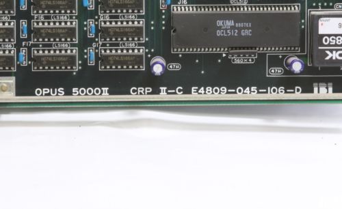 Okuma E4809-045-106-D OPUS5000II CRP II-C