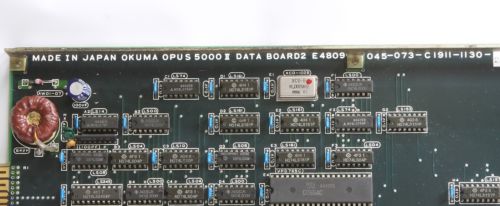 Okuma E4809-045-073-C OPUS5000II Data Board 2