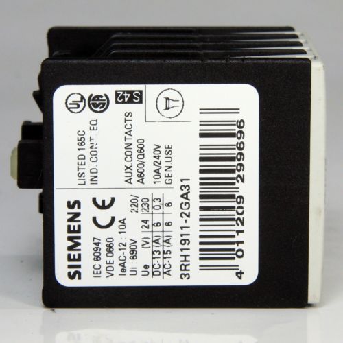 Siemens 3RH1911-2GA31