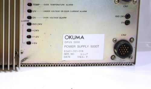 Okuma E0451-521-016 OPUS 5000T
