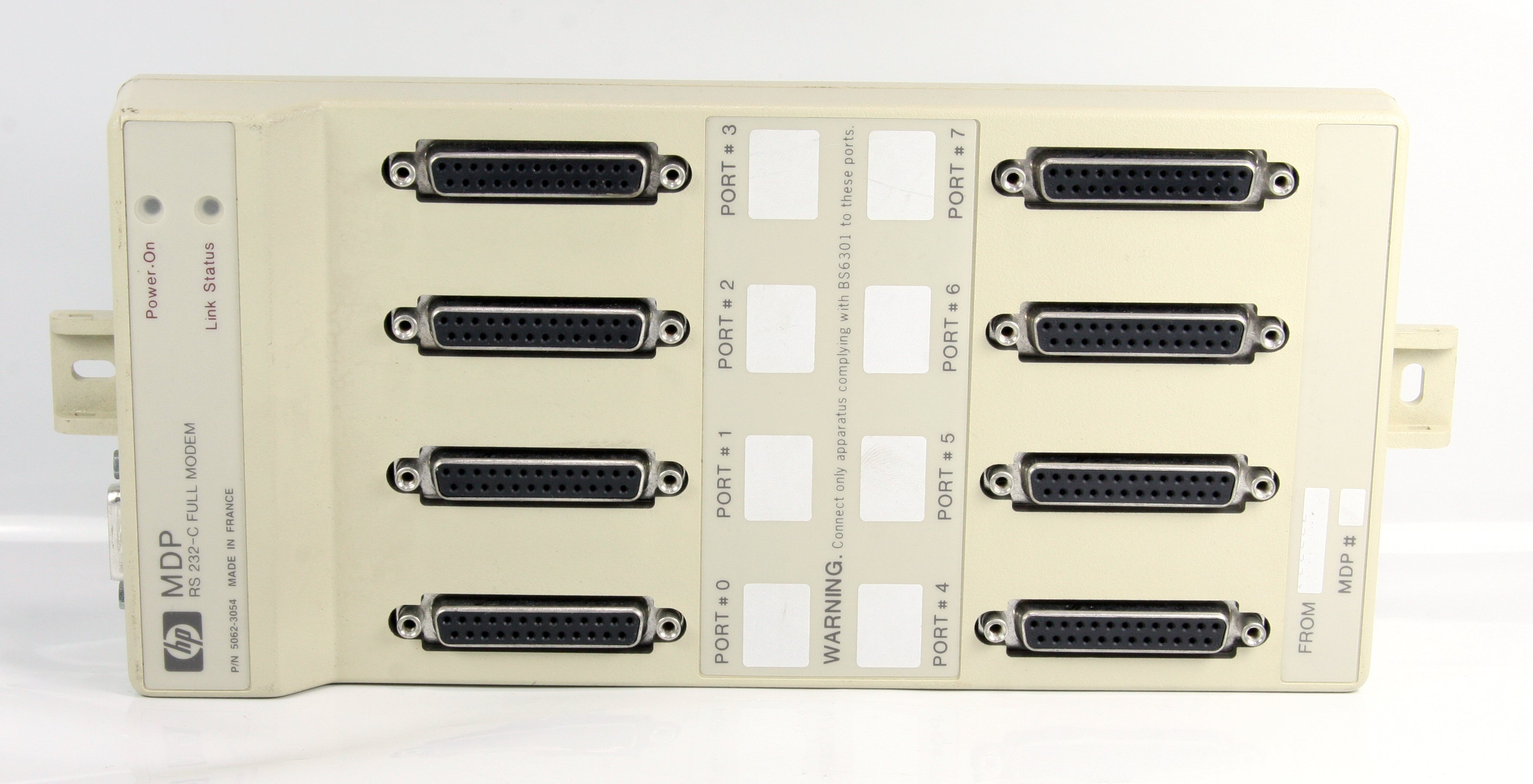 Hp Full Modem Breakout Panel MDP RS 232-C
