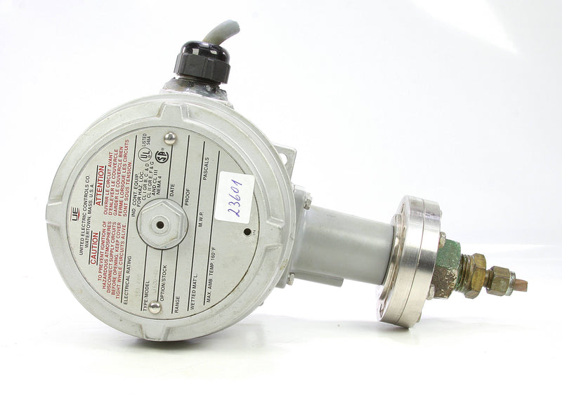 United Electric UE J120-484 Pressure Switch 316 S/S 2-50 psi