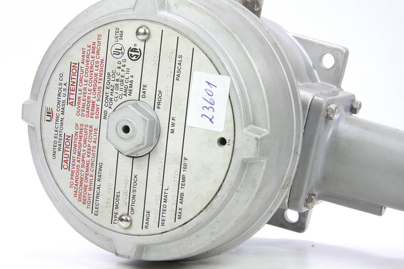 United Electric UE J120-484 Pressure Switch 316 S/S 2-50 psi