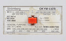 Stromberg OKYM 630W22 Contactor 600VAC Coil: 220V AC 3 Pole 900A