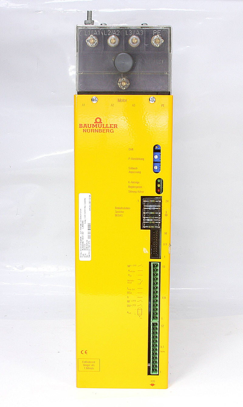 Baumuller BUS20-80/135-31-321 Servo Drive