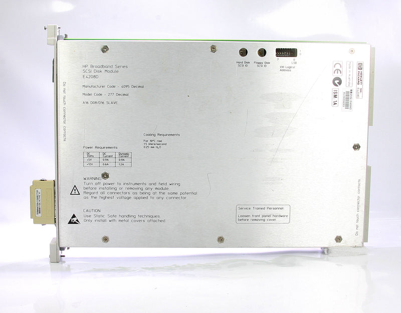 Hp Agilent E4208D Scsi Disk Module
