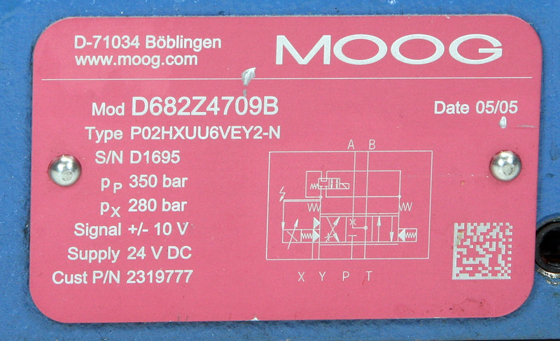 Moog D633-7115 + D682Z4709B
