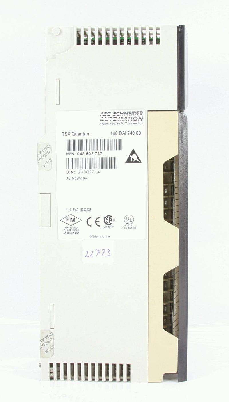 Aeg Modicon Schneider Electric 140 DAI74000