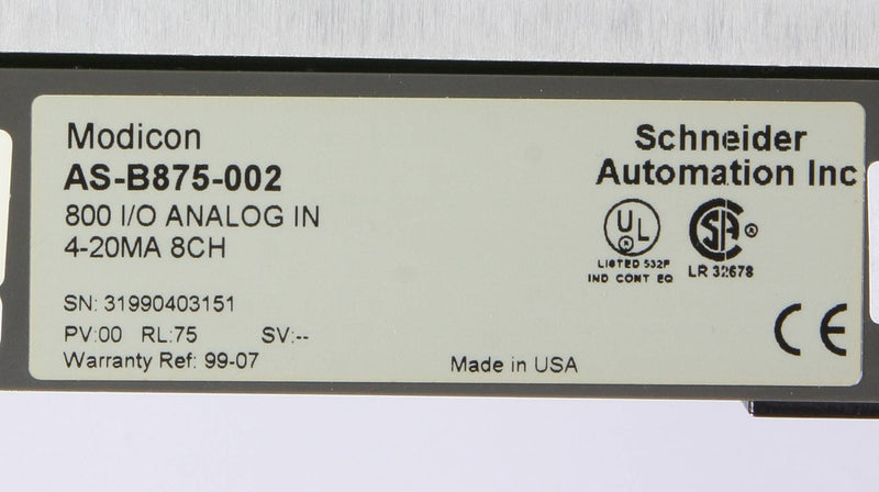 Modicon Schneider AS-B875-002