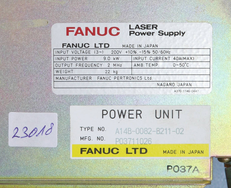 Fanuc A14B-0082-B211-02