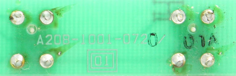 Fanuc A20B-1001-0720/01A Mini Keyboard Card