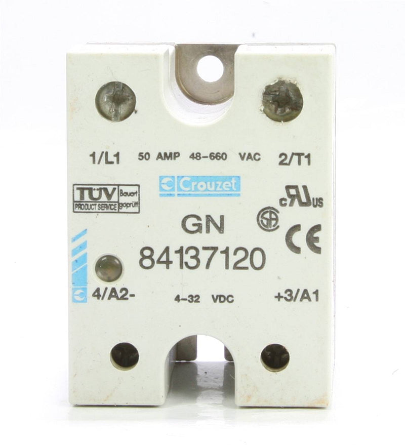 Crouzet gn 84137120 Solid State Relay 4-32VDC 48-660VAC 50A