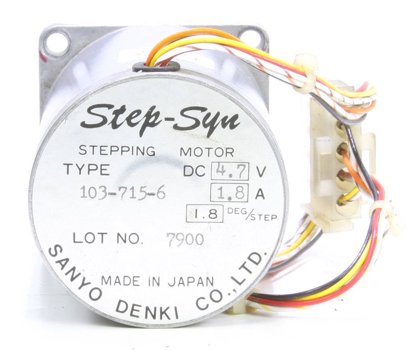 Sanyo Denki 103-715-6 Step-Syn Stepping Motor